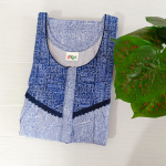 Material: Premium cotton, Length 54, Chest width 44, Suitable for bra size 34 to 38 Sleeve: Shortkb