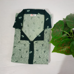 Material   Premium cotton           Length  56          Chest width  44           Suitable for bra size 34 to 38            Sleeve Short    Front Pocket  availablee