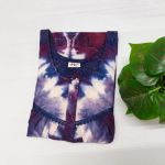 MATERIAL: COTTON ,LENGTH: 54 ,CHEST WIDTH: 44 ,SUITABLE FOR BRA SIZE: 34 TO 38 ,SLEEVE: SHORT,ZIP  LENGTH 8